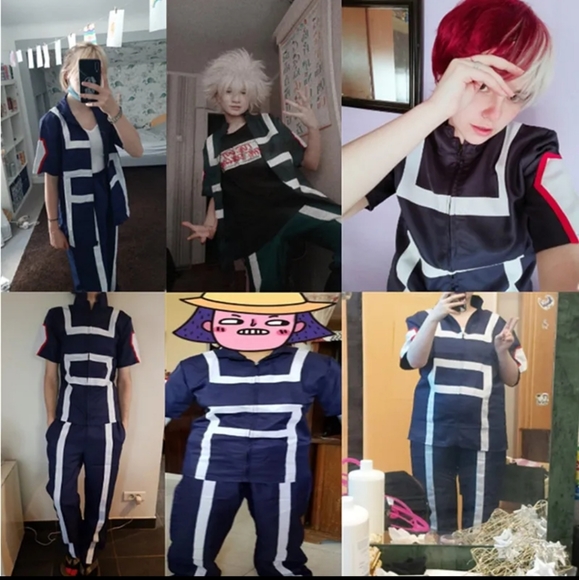 Boku No Hero My Hero Academia UA Gym Training SHIRTS ONLY size S - Picture 9 of 13